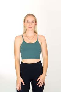 Oxyfit Desire Crop - Teal Green