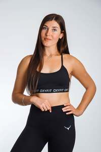OxyElite Sports Bra - True Black