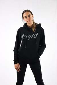 Womens Hoodies Sweaters: Womens Premium Gravity Hoodie - Onyx Black