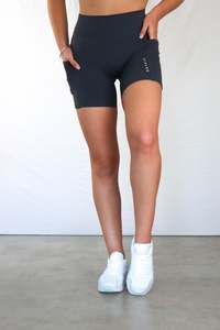 Womens Shorts: Stealth Shorts With Pockets | Shadow Grey