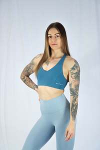Oxytech: OXYTECH Sports Bra - Blue Lagoon