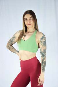 Oxytech: OXYTECH Sports Bra - Mint Green