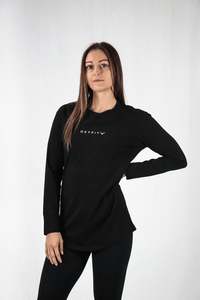 Womens Integrity Long Sleeve - Onyx Black