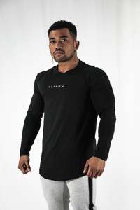 Essentials: Mens Integrity Long Sleeve - Onyx Black