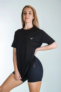 Products: Oxyfit Icon T-Shirt - True Black