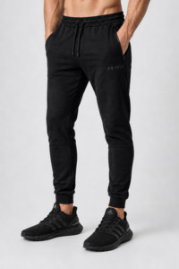 Essentials: Oxyfit Track Joggers - Onyx Black