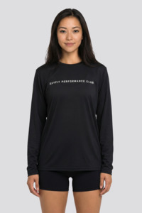 Products: Womens Endure Long Sleeve - Opal Black
