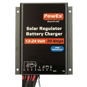 12/24V 20A Solar Controller with Load Control - IP68
