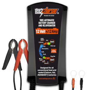 12V 12A Battery Charger and Maintainer