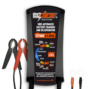 12V 6A Battery Charger and Maintainer