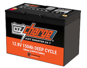 Caravan Batteries: 12V 150Ah Lithium LifePO4 Deep Cycle Battery
