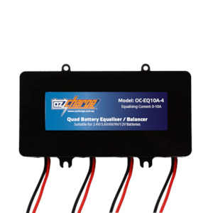 Charger Accessories: 6V / 12V 10A - 4 Channel Battery Equaliser Module