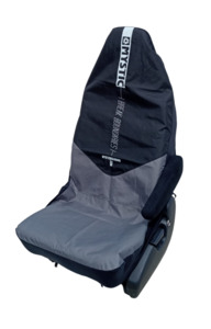 Random: MYSTIC Car Seat Cover Black - Single