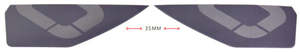 Kite Boardboard Accessories: TWIN TIP FINS