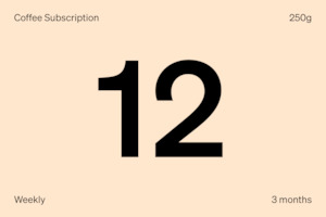 PREPAID WEEKLY IN MY MUG SUBSCRIPTION - 3 MONTHS