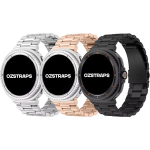 Date Night: Classic Stainless Steel Samsung Galaxy Watch 8 Band