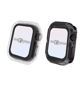 Black Apple Watch Bands: Apple Watch Rugged Armour Protection Case (Series 4/5/6/7/8/9/SE)