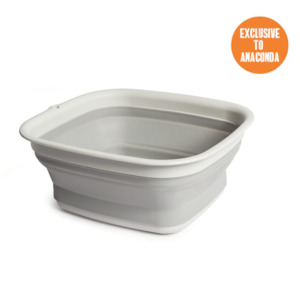 Camp Cooking: PopUp Essentials Square Tub 6.5L Grey
