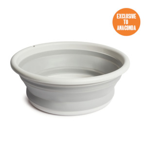 Camp Cooking: Popup Essentials Round Tub 10L Grey