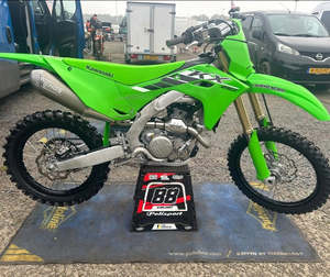 Hgs: HGS EXHAUST SYSTEM 2025> KAWASAKI KX250F SILVER WITH STEEL END CAP