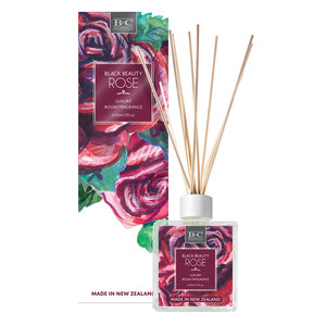 Products: Black Beauty Rose Luxury Room Diffuser - Banks & Co. Botanicals — We create luxury skincare, room fragrance and candles. . for your skin and home. Care for your skin with lotion, wash, handcream and soap enriched with Manuka Honey. Available online or a