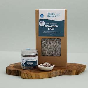 Products: Seaweed Salt  (Gluten Free, NZ made, Naturally Iodised)