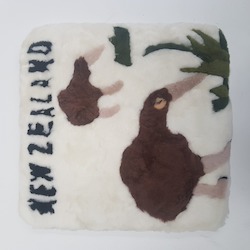 Alpaca Cushions: Auskin Sheepskin Cushion NZ Kiwis