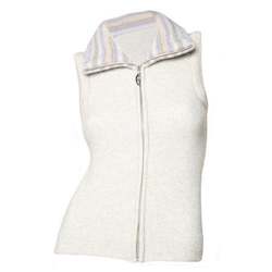 Clothes: Merinosilk Stripe Trim Vest