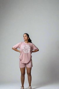 Co Ord Sets: Women’s Cotton Night Suit Set – Printed Top & Shorts with Pockets