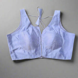 Stylish White Blouse with Tie-Back