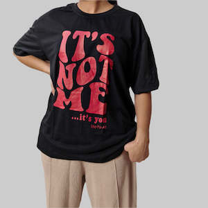 T Shirts: Oversized Cotton Blend T-Shirt