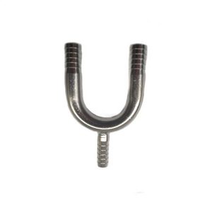 Stainless Steel Fittings: Fitting – Stainless Steel U-Bend 10x10x6mm