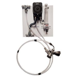 CellarBoard Assembled on Signex 300×300 with Pump, Fob, D-Coupler and 2 Shutoff Valves