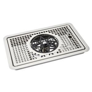 Products: DripTray Recessed with Glass Rinser & Drain 300x180x30mm