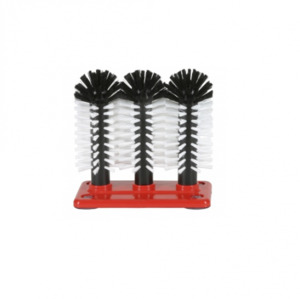 Delfin Glass Cleaning Brushes 3 x 25cm
