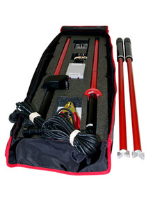 High Voltage Testers: Seaward PR33D kit 33kV Phasing rods with digital reading