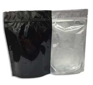 Stand Up Pouch Foil Clear/Black 1kg