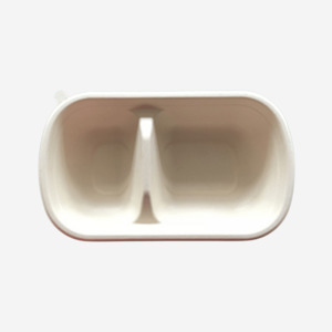 Products: 750ml/1000ML Sugarcane Rectangular Containers / 2-Compartment – Paclink New Zealand