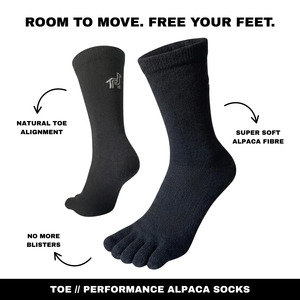 Frontpage: Toe Socks