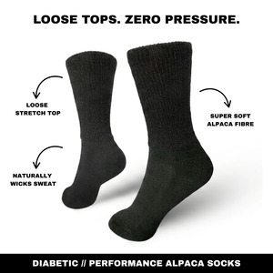 Frontpage: Diabetic Socks