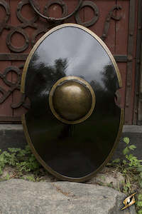 Roman: Elliptical Shield Black