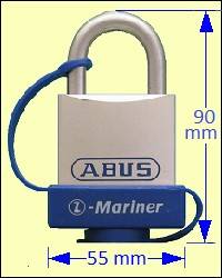 ABUS 83WPIB 45 Submariner Rustproof Padlock