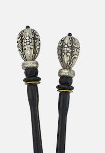 Featured Home Page: Royal Silver Hairsticks
