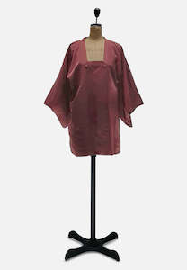 Rescue: Burgundy Wine Japanese Silk Kimono