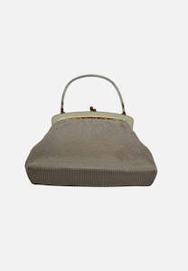 Oroton Cream Mesh Bag