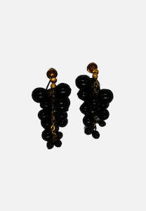 Finds Under Fifty: Black Grapes Earrings