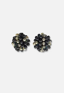 Finds Under Fifty: Black Burst Earrings