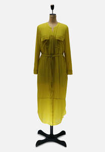 Retro: Chartreuse Retro Dress