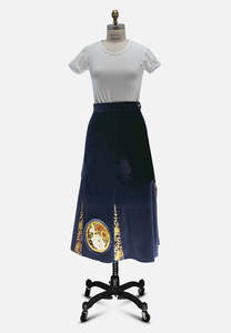 Velvet Symmetry Skirt
