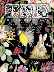 IOD: Whispering Willow IOD Transfer 8 sheets
